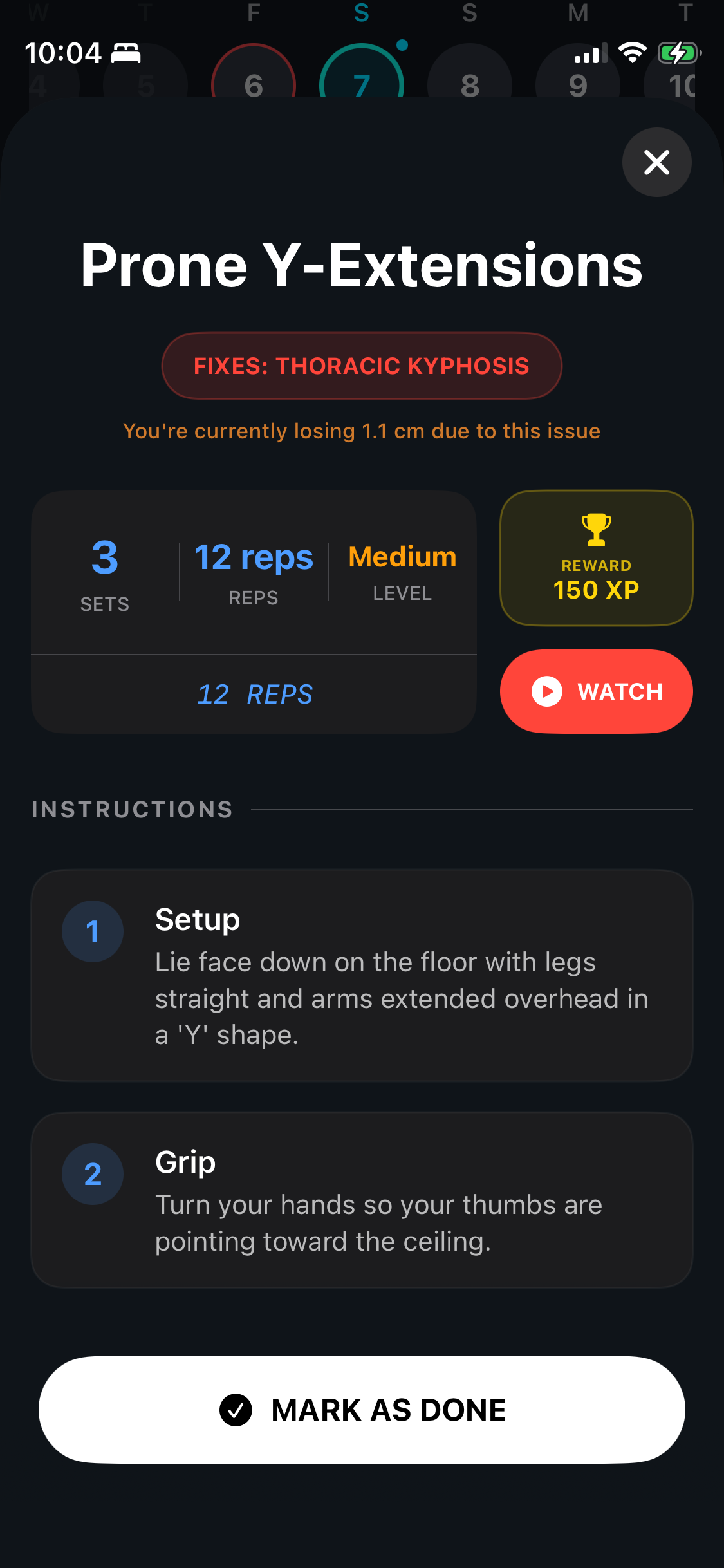Exercise Detail Screen