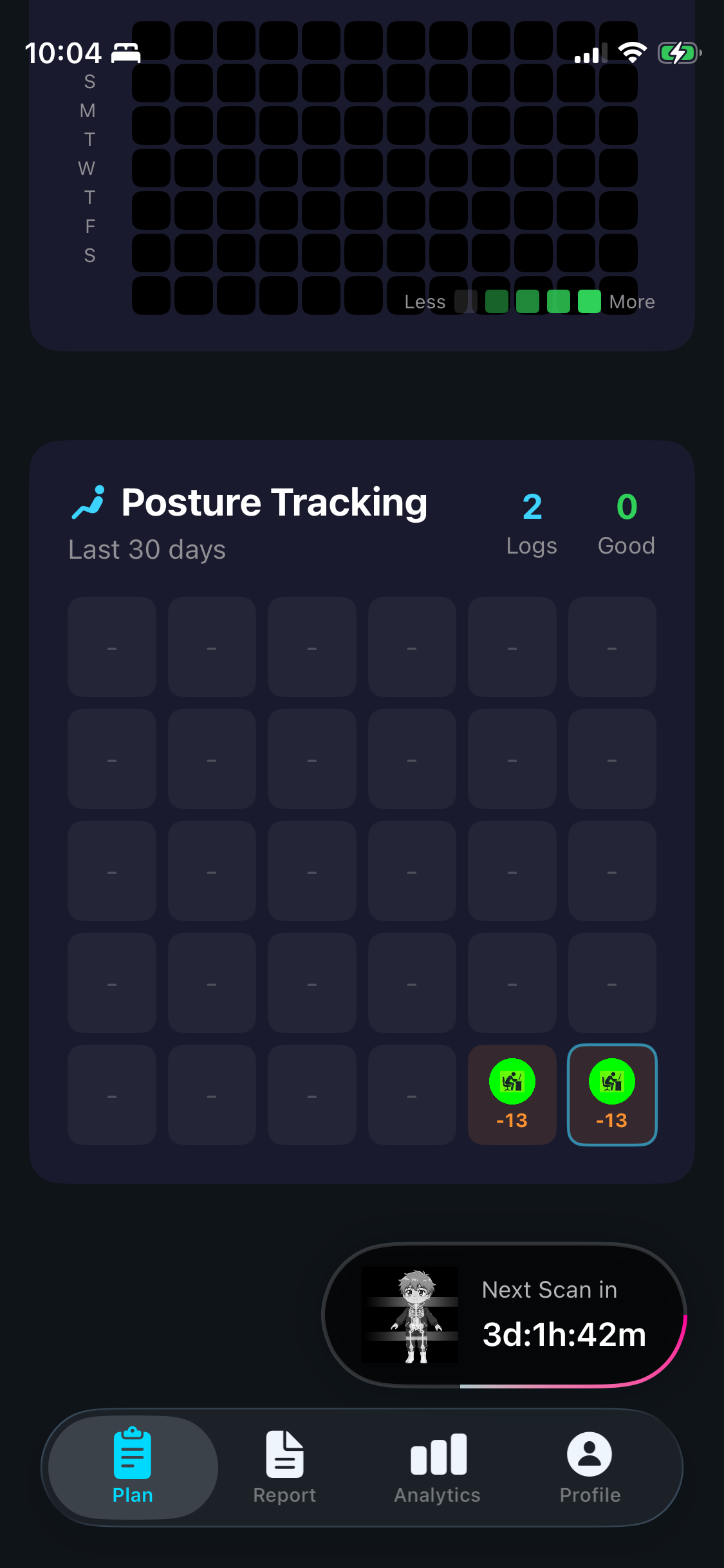 Posture Activity Tracking